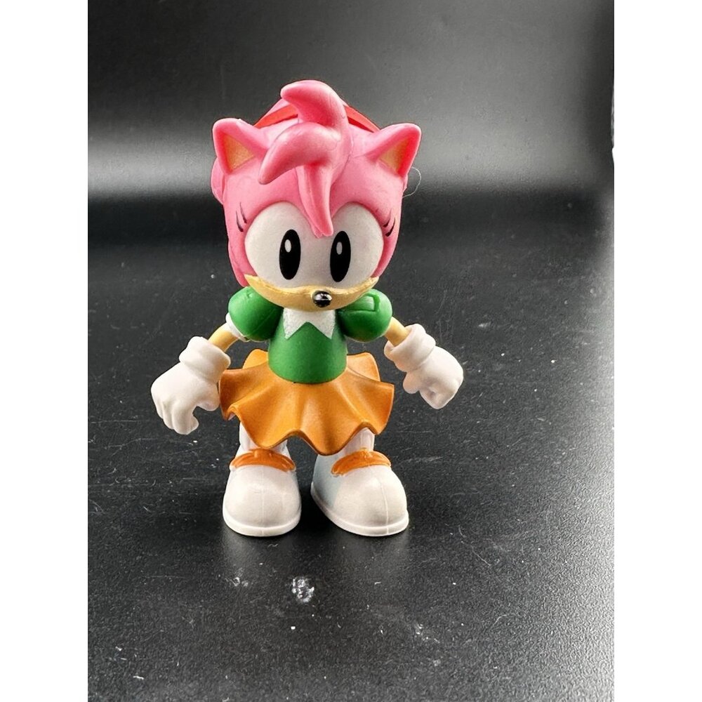 Sonic The Hedgehog Classic Amy Rose Pink 2.5" Jakks Pacific Action Figure Sets